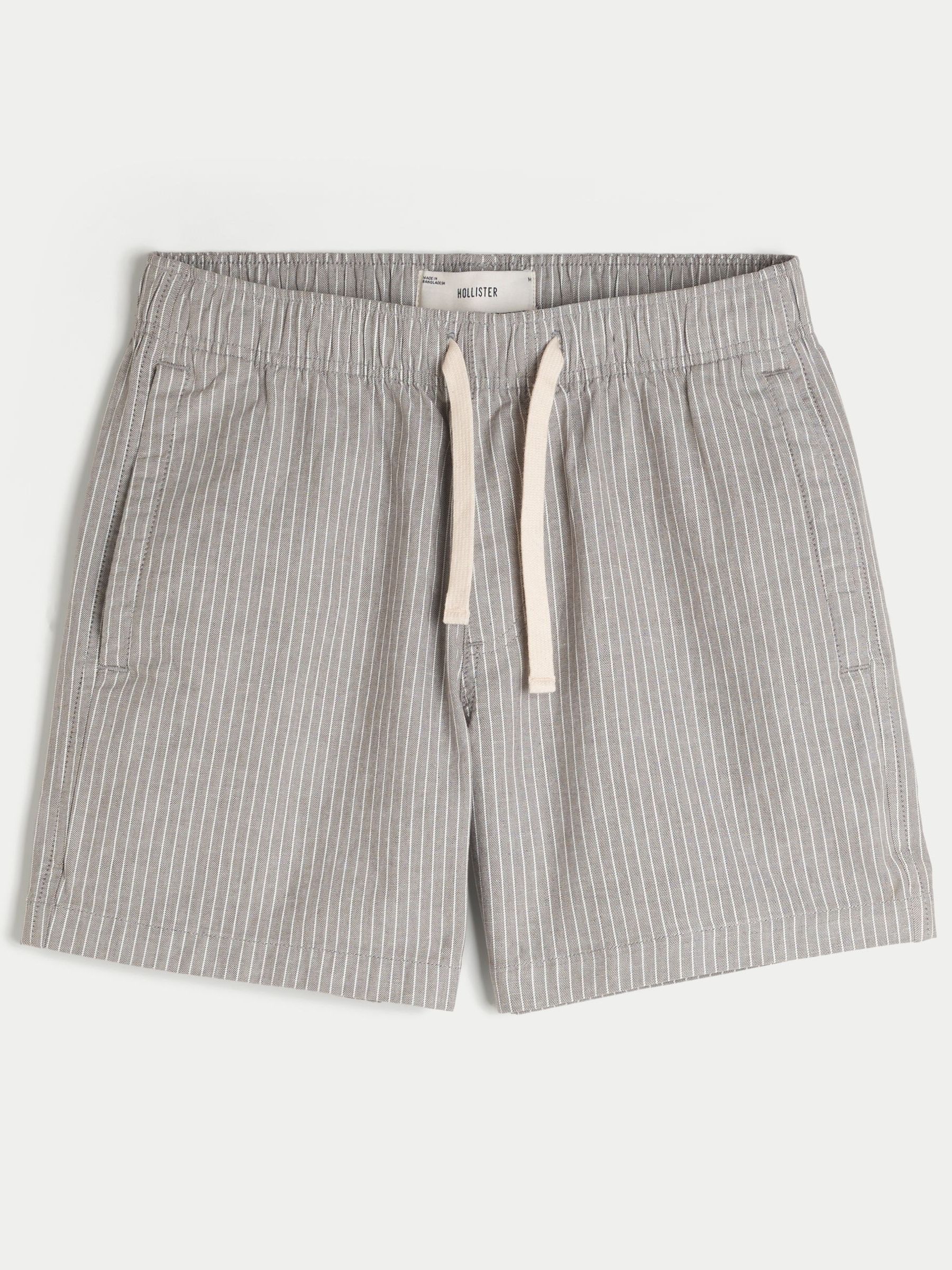 Buy Hollister Brown Mid Thigh Pull On Stripe Shorts from Next USA
