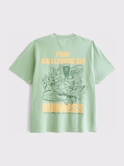 Abercrombie & Fitch Green Summer Beer Tshirt - Image 6 of 6
