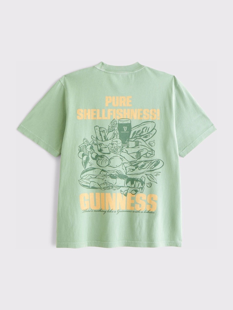 Abercrombie & Fitch Green Summer Beer Tshirt - Image 6 of 6