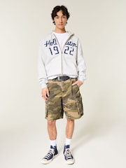 Hollister Grey Y2k Hoodie - Image 3 of 5