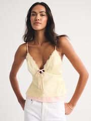 Abercrombie & Fitch Pink Reversible Cami Top - Image 4 of 8