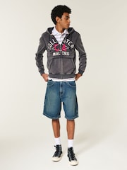 Hollister Black Y2k Sweat Hoodie - Image 3 of 5