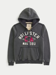 Hollister Black Y2k Sweat Hoodie - Image 4 of 5