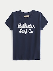 Hollister Blue Tech Logo T-Shirt - Image 1 of 2