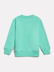 Зелений - New Balance FT Small Logo Crew Neck Sweat Top - Image 2 of 3