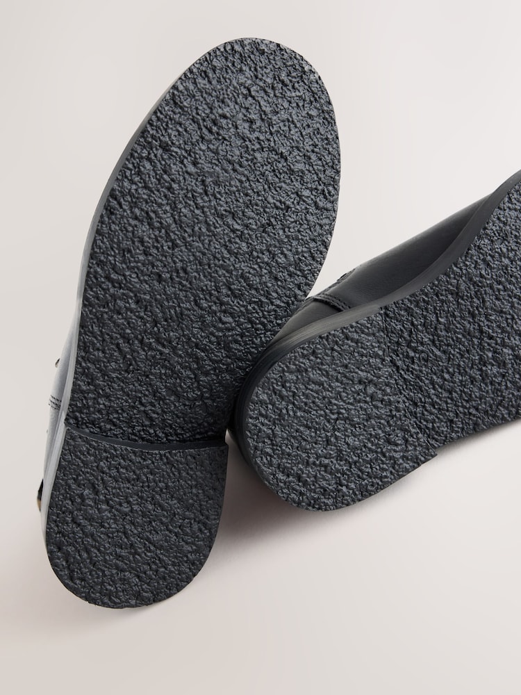 Black Wide Fit (G) Leather Chelsea Boots - Image 5 of 5 Black Wide Fit (G) Leather Chelsea Boots - Image 5 of 5