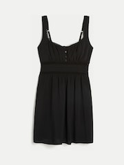 Hollister Black Babydoll Mini Dress - Image 1 of 1