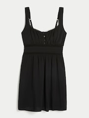 Hollister Black Babydoll Mini Dress - Image 3 of 3