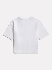 New Balance White Jersey Small Logo T-Shirt - Image 2 of 3