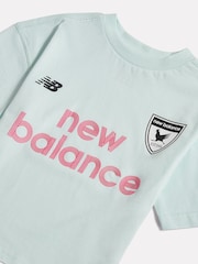 New Balance Green Football Badge Graphic Tee - Image 3 of 3