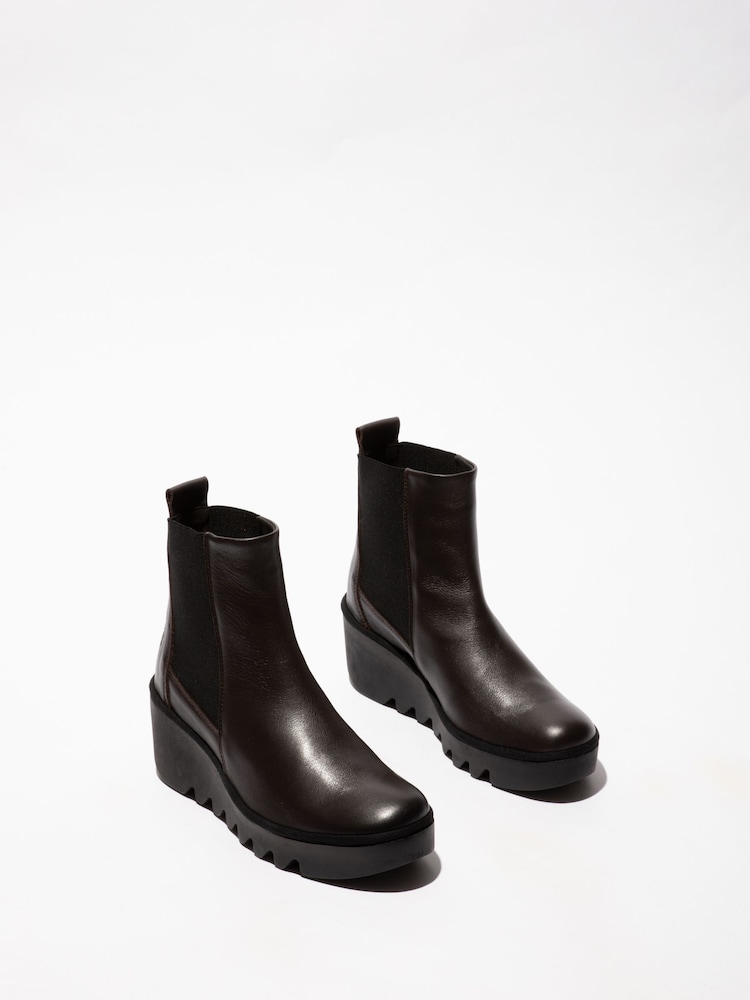 Fly London Brown BAGU233FLY Boots - Image 2 of 3