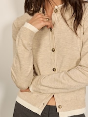 BHOEM Natural Double-Layer Long Sleeve Cardigan - Image 2 of 5