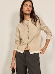 BHOEM Natural Double-Layer Long Sleeve Cardigan - Image 5 of 5