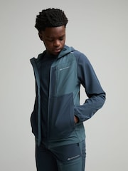 Monterrain Blue Junior Deflect 2.0 Woven Hoodie - Image 4 of 5