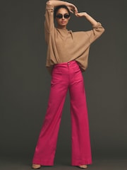 Anthropologie Maeve The Colette Wide-Leg Trousers - Image 3 of 4