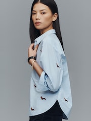 Anthropologie Maeve Shrunken Bennet Buttondown Shirt - Image 2 of 4