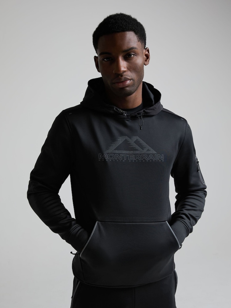 Monterrain Black Speed 4.0 Poly Fleece Oth Hoodie - Image 1 of 5