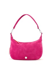 Moda in Pelle Pink Anisa Hidden Colour Leather Shoulder Bag - Image 1 of 3
