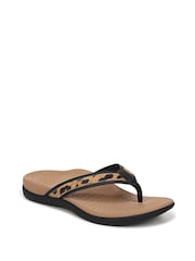 Vionic Animal Tide 2.0 Regular Fit Arch Support Toe Post Sandals - Image 3 of 7