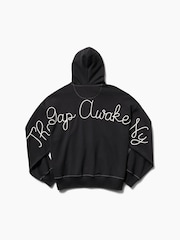 Gap x Awake NY Black Heavyweight Oversized Logo Zip Hoodie - Image 4 of 5
