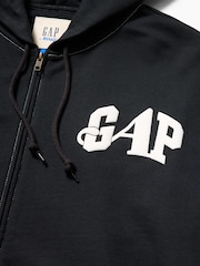 Gap x Awake NY Black Heavyweight Oversized Logo Zip Hoodie - Image 5 of 5