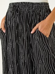 Roman Swirl & Spot Print A-line Skirt - Imagen 6 de 6