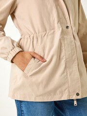 Roman Natural Lightweight Hooded Jacket - Image 5 of 5