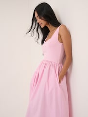 Nobodys Child Pink Colorado Midi Dress - Image 3 of 5