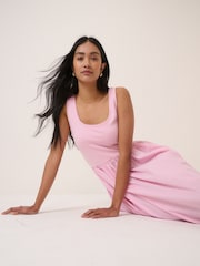 Nobodys Child Pink Colorado Midi Dress - Image 4 of 5