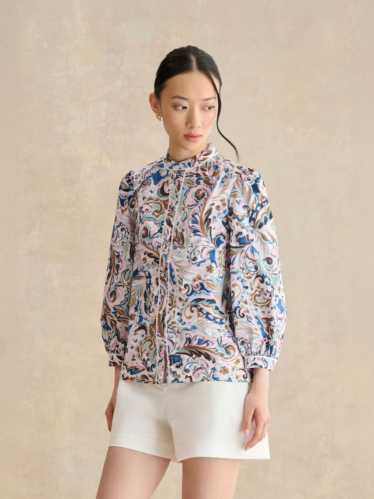 Hobbs White Soraya Blouse - Image 1 of 5