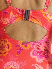 Figleaves Pink Underwired Swimsuit - Image 4 of 4