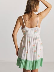 Figleaves White Mini Beach Dress - Image 3 of 4