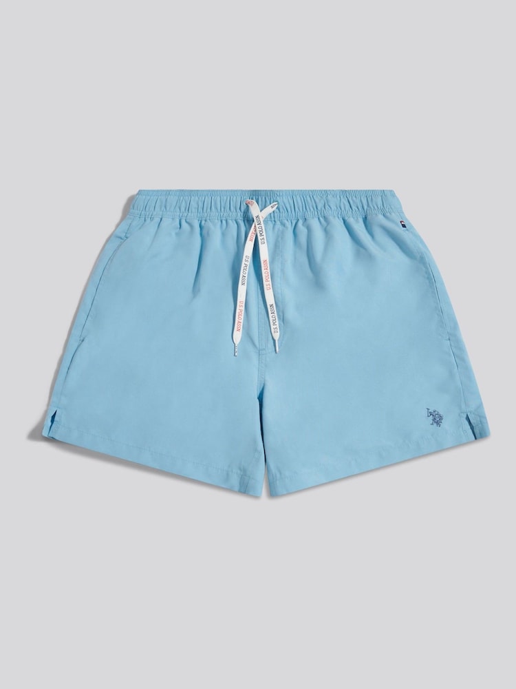 U.S. Polo Assn. Blue Core Swim Shorts - Image 1 of 4