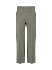 Skopes Green Devere Tailored Fit Check Suit Trousers - Image 3 of 4