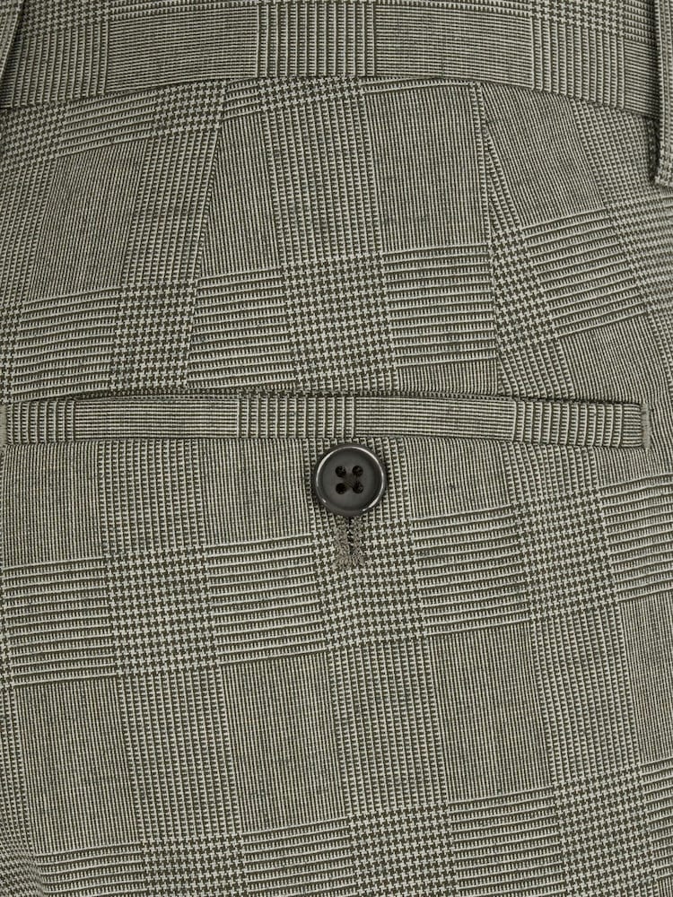 Skopes Green Devere Tailored Fit Check Suit Trousers - Image 4 of 4 Skopes Green Devere Tailored Fit Check Suit Trousers - Image 4 of 4