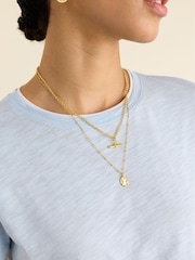 Baukjen Blue Lally Cotton Layer T-Shirt - Image 3 of 5