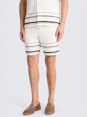 MOSS White Stripe Shorts - Image 1 of 4