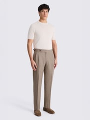 MOSS Stripe Pleated Wool Trousers - Bild 4 von 5