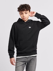 Lee Navy Blazer Badge Hoodie - Image 1 of 9