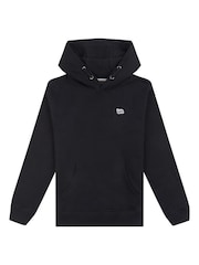 Lee Navy Blazer Badge Hoodie - Image 7 of 9