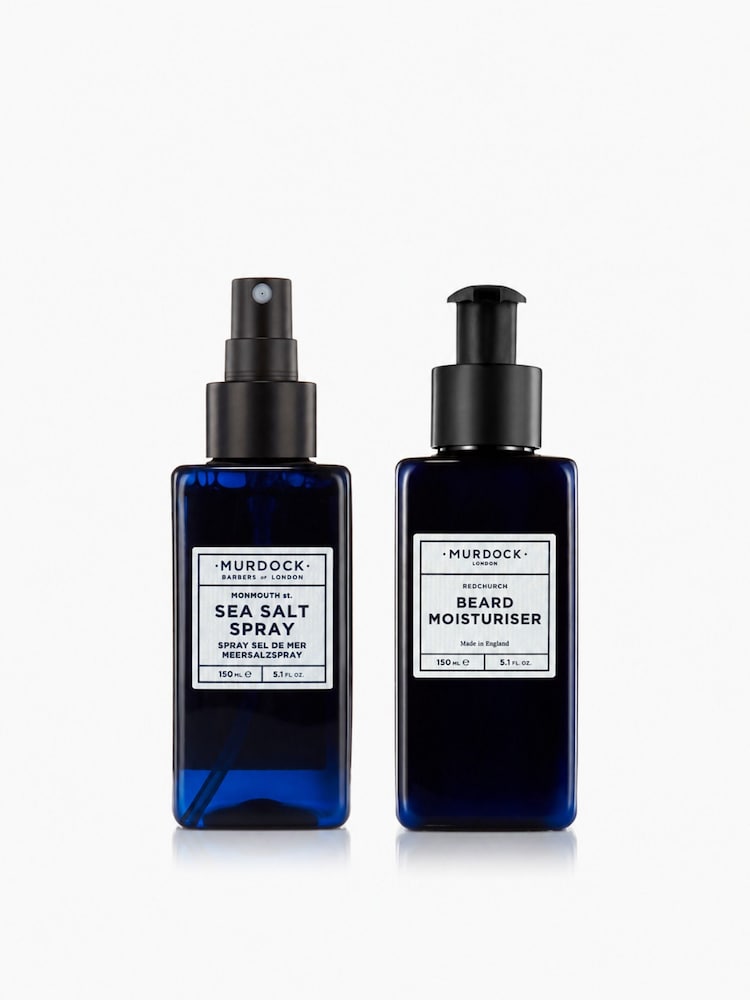 Murdock London Sea Salt Spray & Beard Moisturiser Gift Set (Worth £49) - Image 1 of 1 Murdock London Sea Salt Spray & Beard Moisturiser Gift Set (Worth £49) - Image 1 of 1