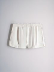 The Set 2 Pack Cotton Poplin Cami and Culotte Pyjamas Set Pink / Cream - Image 13 of 16