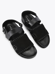 Kurt Geiger London Black Baker Sandals - Image 2 of 4