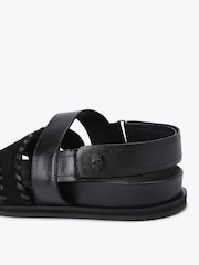 Kurt Geiger London Black Baker Sandals - Image 3 of 4