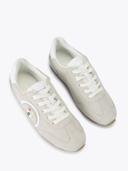 Kurt Geiger London Cream Bromley Slimline Trainers - Image 3 of 5