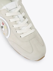 Kurt Geiger London Cream Bromley Slimline Trainers - Image 5 of 5