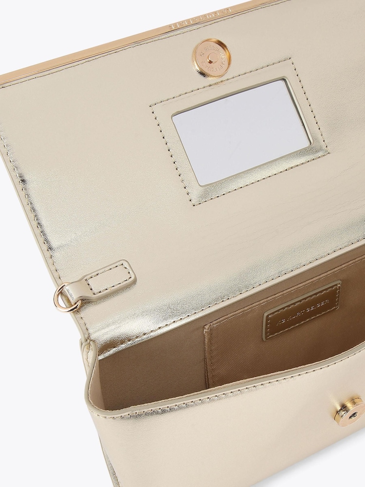 Miss KG Gold Tilly Clutch Bag - Image 5 of 5