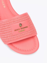 Kurt Geiger London Pink Chiswick Flat Sandals - Image 4 of 4