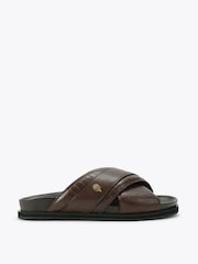 Kurt Geiger London Brown Baron Sandals - Image 1 of 4