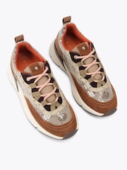 Kurt Geiger London Brown Sporty Trainers - Image 2 of 4